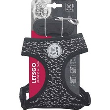 TeknoKapsül Letsgo Kedi Göğüs Tasması Seti 30-42 cm
