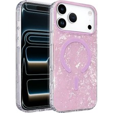 Matxzngz Onegif  Iphone 17 Pro Max Mila Dalgalı Magsafe Kapak - Lila