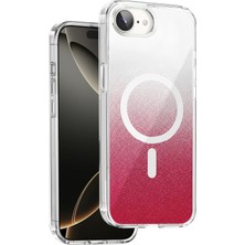Matxzngz Onegif  Iphone 17E Sora Simli Magsafe Kapak - Kırmızı