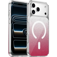 Matxzngz Onegif  Iphone 17 Pro Max Sora Simli Magsafe Kapak - Kırmızı