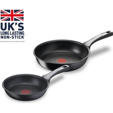 Nacario Tefal Titanyum 6x Unlimitedone Indüksiyon Tabanlı 20/26 cm 2'li Tava Seti - 2100116645