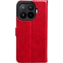Matxzngz Newface Xiaomi Mi 17T Pro Tr S Plus Kapaklı Kılıf - Kırmızı