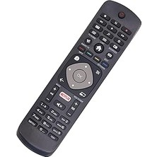 Nacario Philips Evrensel LCD LED 3D Hd Akıllı Tv Için Philips Tv Yedek Uzaktan Kumandası, Netflix ile - Kurulum Gerekmez