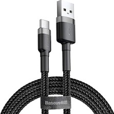 Nacario Baseus Cafule USB A To C Kbl 2A 2m-Gri+S