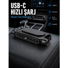 Otomobil Koltuk Başlığı Fanı Güçlü Turbo Hava Akışı Sunan Araç Içi Soğutucu Midastech
