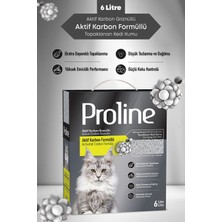 Proline Aktif Karbon Tanecikli Kedi Kumu 6 L