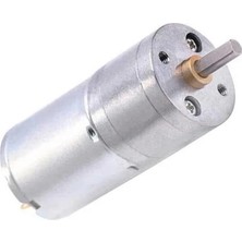 Mey İthalat Sanec 12V 25MM 16 Rpm Redüktörlü Dc Motor