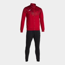 Joma Lıon II Tracksuıt Red Black