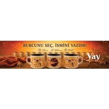Palto Tasarım Kişiye Özel Yay Burcu Tasarımlı Beyaz Burc Kupa - Hediyelik Kupa Fincan Mug