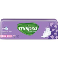 Mey İthalat Molped Kalın Hijyenik Ped Uzun Tekli 8 Adet