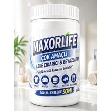 Maxorlife Çok Amaçlı Leke Çıkarıcı & Beyazlatıcı 1000 gr - Güçlü Formül Çamaşır, Koltuk, Halı, Ayakkabı Temizleyici