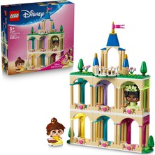 Mey İthalat LEGO Disney Princess Şato ile Mini Belle ve Tiana 43291 – 5 Yaş ve Üzeri Çocuklar Için Karakterlerin Kitap ve Kaşık Aksesuarlarını Içeren Yaratıcı Oyuncak Yapım Seti, Hediye Fikri (358 Parça)