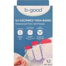 Mey İthalat B-Good-B Good Su Geçirmez Yarabandı 12 Li