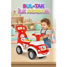 Farbu Oyuncak Bul-Tak Ilk Arabam - Çocuk Ilk Adım ve Bultak Oyuncak Eğitici 52 cm Aktivite Arabası