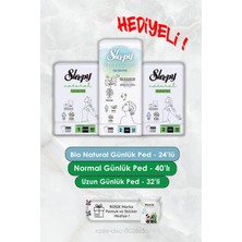 Mey İthalat Bio Natural Günlük 32'li, Ultra Hassas Günlük 32'li Uzun ve Normal 40'lı Rosie Hediyeli