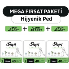Mey İthalat Natural Ultra Hassas Hijyenik Ped Mega Fırsat Paketi Uzun 120 Adet