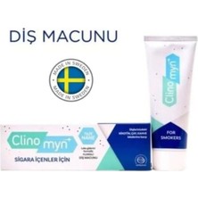 Mey İthalat Clınomyn Sigara Içenler Için Smokers Diş Beyazlatan Leke Giderici Diş Macunu 75 ml x 5 Adet