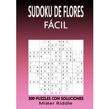 Mey İthalat Sudoku De Flores - Fácıl - 300 Puzzles Con Solucıones