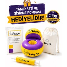 Baby Fin Başlangıç Seviye Yüzme Kolluk Süngerli Deniz Kolluğu + Tamir Kiti + Pompa Hediyeli Konforlu Kullanım