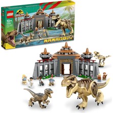 Mey İthalat 76961 Lego® Jurassic World Ziyaretçi Merkezi: T. Rex ve Raptor Saldırısı