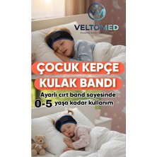Mey İthalat 1-5 Yaş Çocuk Kepçe Kulak Bandajı - Yenidoğan Kulak Düzleştirme, Kulak Koruma, Yumuşak Konforlu.