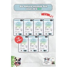 Mey İthalat 7 Al 6 Öde Sleepy Bio Natural Hijyenik Ped Uzun 20'li ve Rosie
