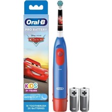 Mey İthalat Oral-B Disney Cars Çocuk Pilli Diş Fırçası