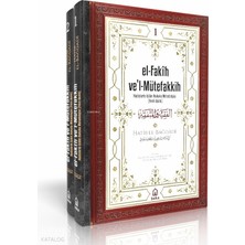 El Fakih Vel Mütefakkih Hadislerle Islam Hukuku Metodolojisi (Fıkıh Usulü) - 2 Cilt Takım Beka Yayınları Hatib El-Bağdadi
