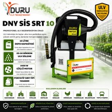 Duru Dny Sis Srt 10 10 L Sırt Tipi ve Portatif Elektrikli U.l.v. Cihazı Dezenfeksiyon Ilaçlama ve Sisleme Makinesi