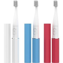 Mey İthalat Dentindex Taşınabilir Sonik Diş Fırçası – Sessiz, Yumuşak Başlıklı, Şarjlı, Dupont Kıllı, Seyahat Tipi Cep Diş Fırçası-(Beyaz)