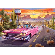 Mey İthalat 500 Parça Puzzle: Route 66