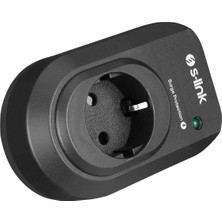 Mey İthalat S-Link Sl-06 Tekli Akım Korumalı Priz 16A 3500W 450 Joule Çocuk Koruma