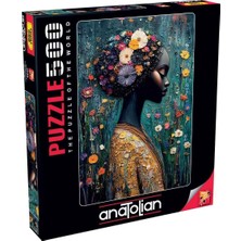 Mey İthalat Anatolian Puzzle - Afrika GÜZELI,500 Parça Puzzle, #3640