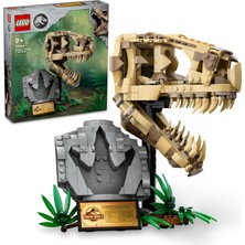 Mey İthalat LEGO Jurassic World Dinozor Fosilleri: T. Rex Kafatası 76964-9 Yaş ve Üzeri Çocuklar Için Yaratıcı Oyuncak Dinozor Yapım Seti (577 Parça)