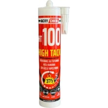 Mey İthalat Acry Chem HT-100 High Tack Yüksek Yapışma Akrilik Derz Dolgu/sızdırmazlık Mastik – 290 ml | Endüstriyel & Inşaat Profesyonel Yapıştırıcı – Hızlı Kuruma, Yüksek Dayanım