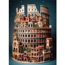 Mey İthalat Anatolian Puzzle - Colesseum / 1000 Parça Puzzle, 1166