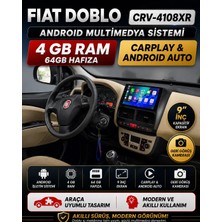 Carvocal Fiat Doblo Android Multimedya Sistemi (2011-2015) CRV-4108XR
