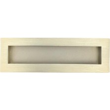 Mey İthalat System 7475 Mat Altın Rengi Gömme Kulp 128 mm Renksiz Tek Ebat SSY7475 0128 Bb