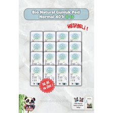 Mey İthalat Sleepy Bio Natural 16 Al 14 Öde Günlük Ped Normal 40'lı ve Rosie