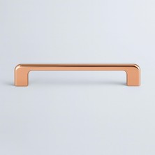 Mey İthalat Ilıca Roze Gold Renk Metal Kulp 160 mm Mobilya Çekmece Mutfak Dolabı Dolap Kulpları Kulbu Kulpu