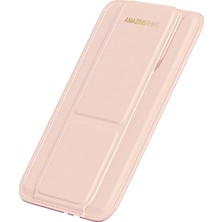 Amazingthing Edition Mag Serisi Fonksiyonel Çok Yönlü Grip Standlı Magnetik Kartlık Pembe