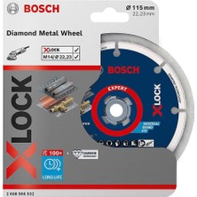 Mey İthalat Bosch Elmas Disk Metal 115 mm X-Lock - 2608900532