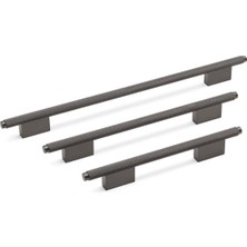 Mey İthalat System 8795 Modern Kulp Füme Renk 160 mm Füme Tek Ebat SSY8795 0160 Bbn-Bbn