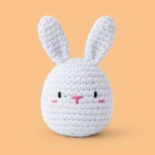 Mey İthalat Mini Tavşan Örgü Kiti - Amigurumi Tığ Kitimini Tavşan Örgü Kiti - Amigurumi Tığ Kiti