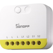 Mey İthalat Sonoff Mını Duo-L Zigbee Akıllı Anahtar – Nötr Tel Yok, Zigbee 3.0, Çift Kanal, Kompakt Tasarım, Alexa ile Çalışır, Google Home