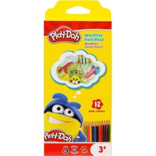 Mey İthalat Play-Doh Woodfree Kuruboya (Altıgen) 12'li