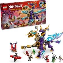 Mey İthalat LEGO Nınjago Odak Ark Ejderhası 71836-9 Yaş Üzeri Kız ve Erkek Çocukları Için 8 Ninja Minifigürü ve 1 Spinjitzu Topaç Aracı Içeren Yaratıcı Oyuncak Yapım Seti, Çocuklar Için Hediye Fikri (869 Parça)