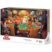 Mey İthalat Art Puzzle Kumarbaz Köpekler 500 Parça Puzzle