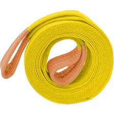 Mey İthalat BADEM10 Spanzet Sapan Polyester Sarı Renk 3 Ton 6 Metre Sağlam Yük Kaldırma Taşıma Indirme Halat