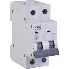 Mey İthalat Viko 4VTB-2C40 Otomatik Sigorta 4,5ka C Tipi 2 Kutup 40A
